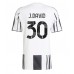 Juventus Jonathan David #30 Hjemmedrakt 2025-26 Kortermet